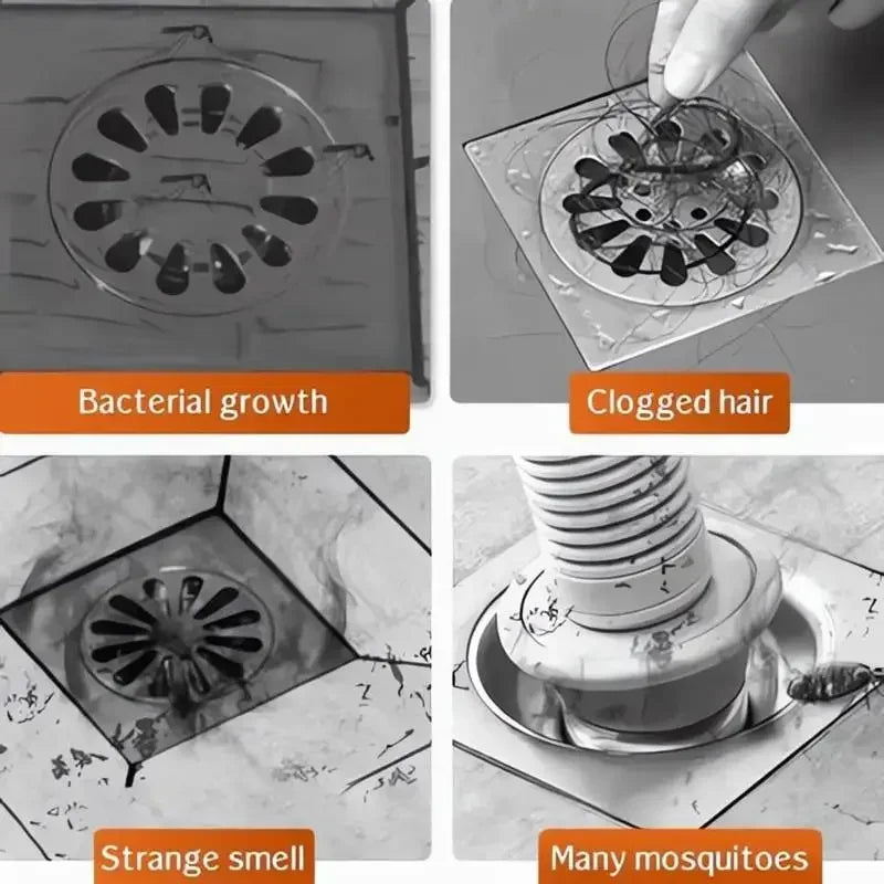 Afinmex™ 5~100m Cuttable Shower Sewer Hair Catcher