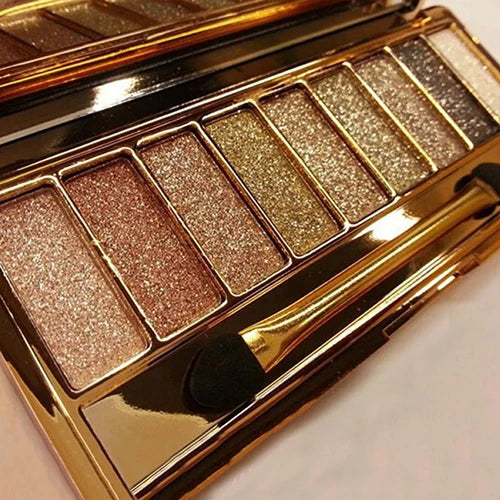 Afinmex™ 10 Colors Sparkle Shimmer Eyeshadow Palette