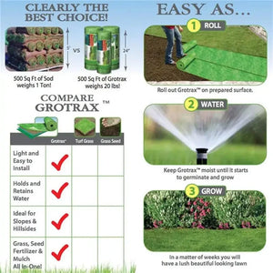 Afinmex™ Planting Fertilizer Mat Biodegradable Plant Seeds Grass