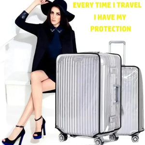 Afinmex™  Waterproof  Transparent Luggage Protector