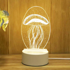 AFINMEX™ 3D Acrylic Led Lamp for Home