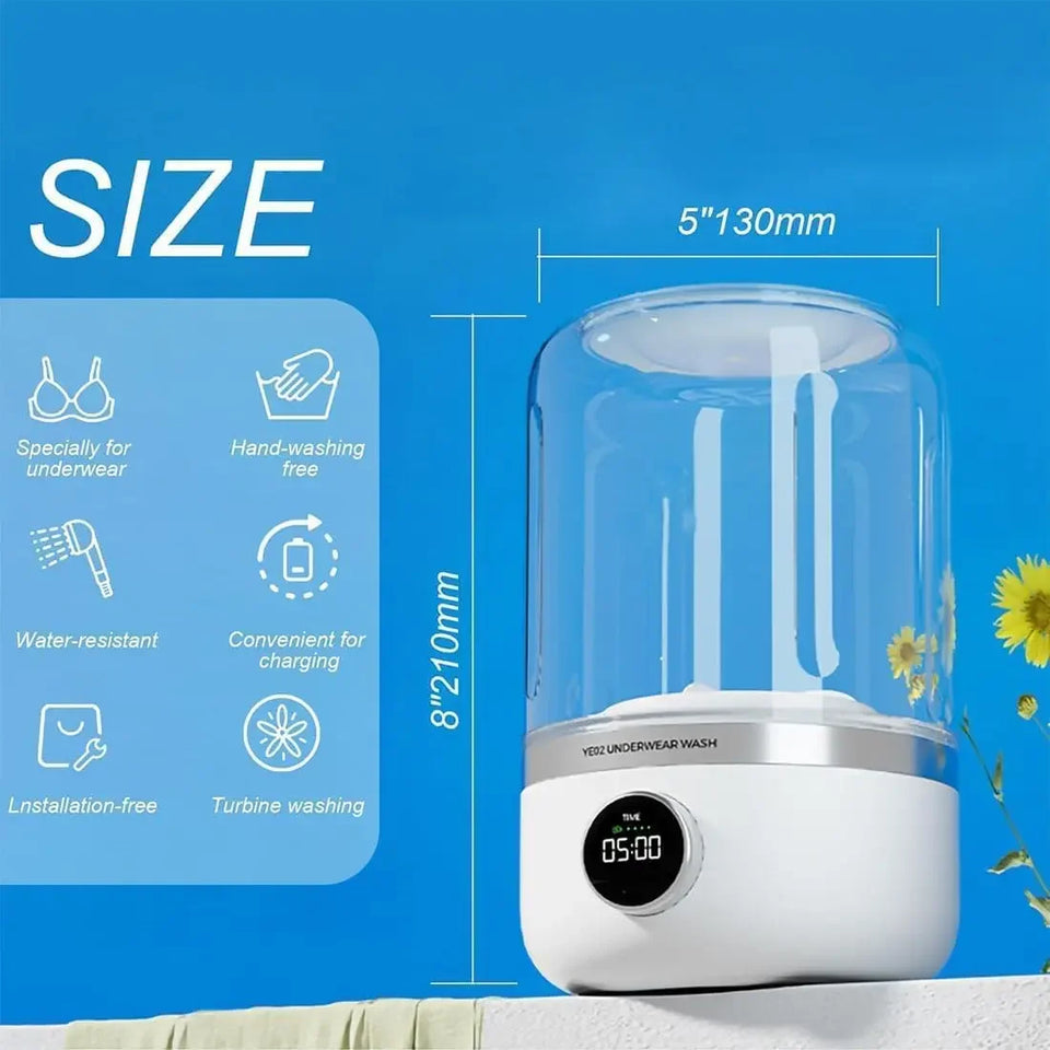 Afinmex™ Wireless washing machine portable