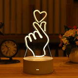 AFINMEX™ 3D Acrylic Led Lamp for Home