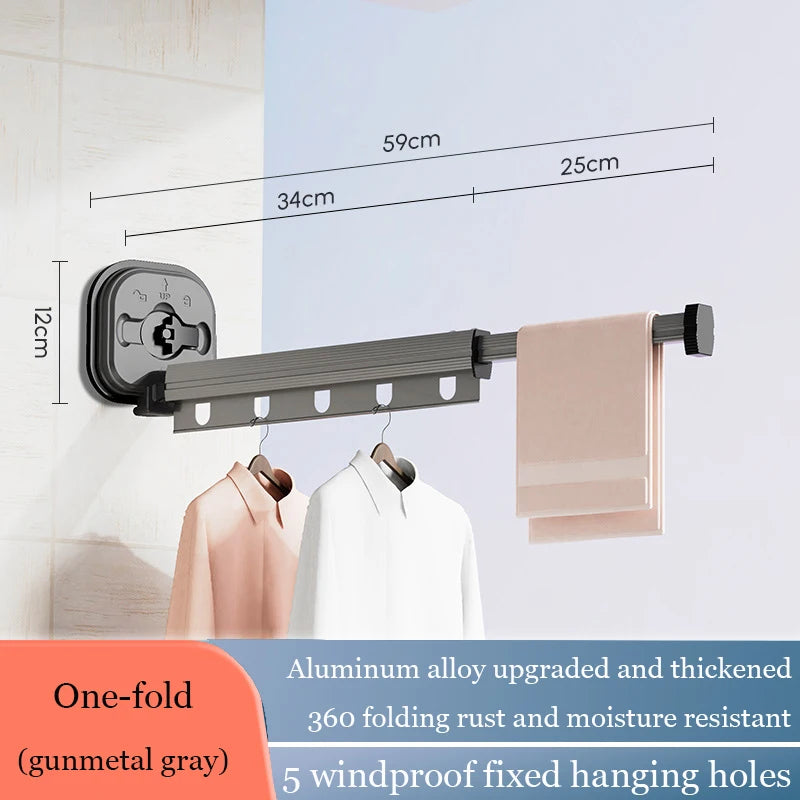 Afinmex™ Retractable Clothes Drying Rack