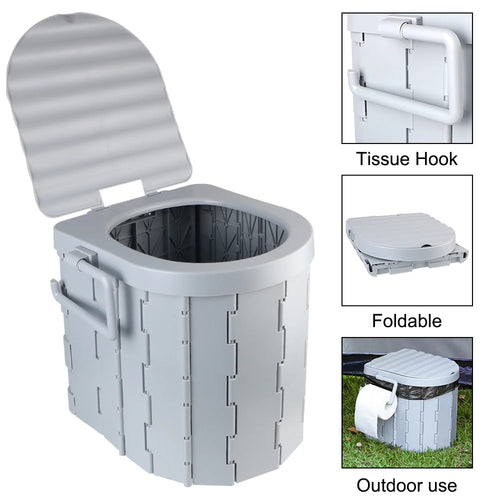 Afinmex™ Portable Camping Toilet