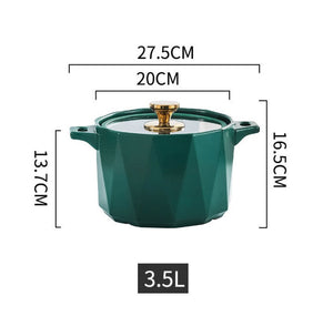 AFINMEX™ Nonstick Pot, Saucepan, Ceramic