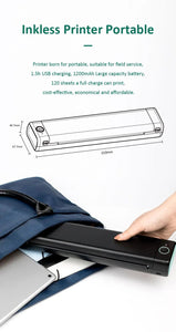 Afinmex™ Portable Thermal Printer