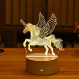 AFINMEX™ 3D Acrylic Led Lamp for Home