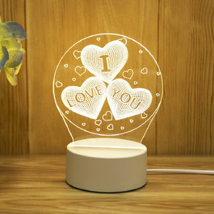 AFINMEX™ 3D Acrylic Led Lamp for Home