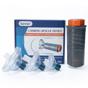 Afinmex™ AUTOMATIC CHOKING RESCUE DEVICE FOR KIDS AND ADULTS WITH 3 MASKS