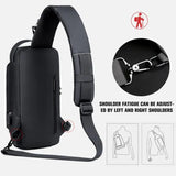 Afinmex™ Large Capacity Anti-theft USB Charging Shoulder Bag