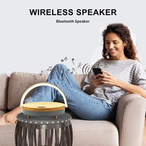 Afinmex™ Bluetooth Speaker Wireless Charger