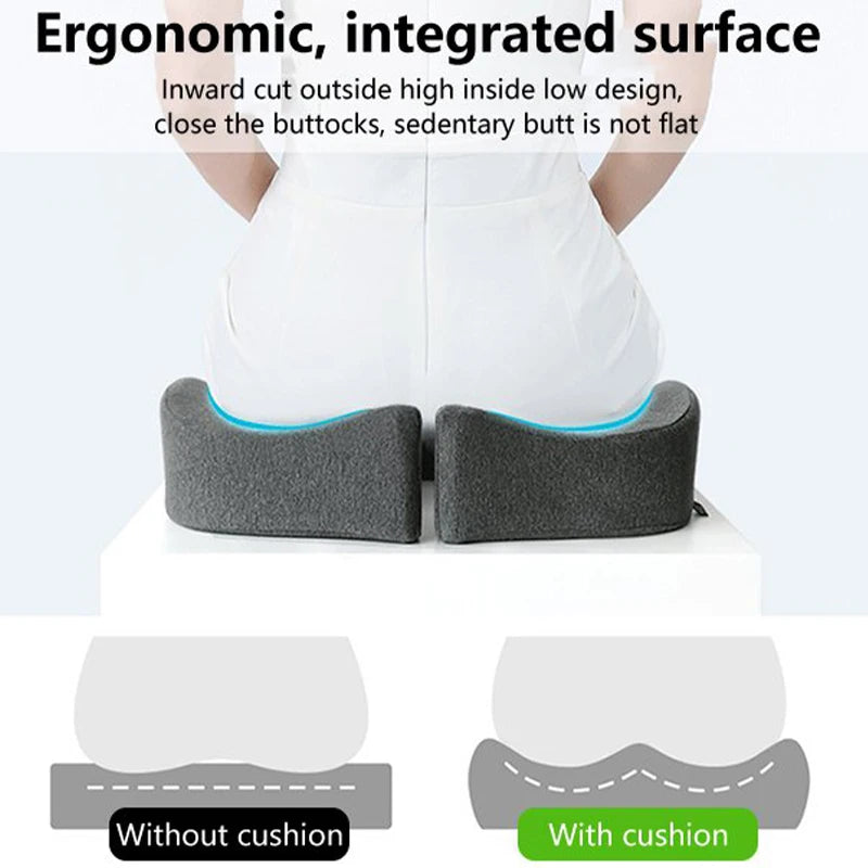 Afinmex™ Memory Foam Seat Cushion  Orthopedic  Pillow