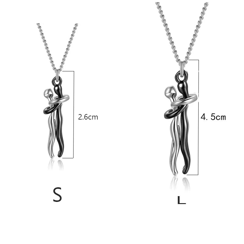 Afinmex™ Couple Hug Necklace